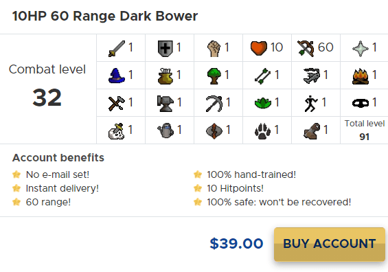 osrs range dark bower